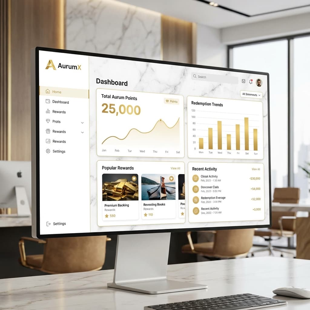 AurumX - CES Redemption Platform